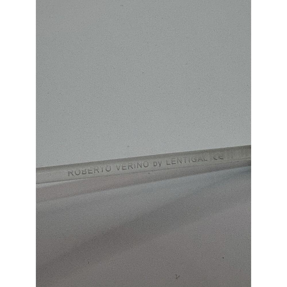 Roberto Verino Rimless Rectangular Sunglasses Gra… - image 6